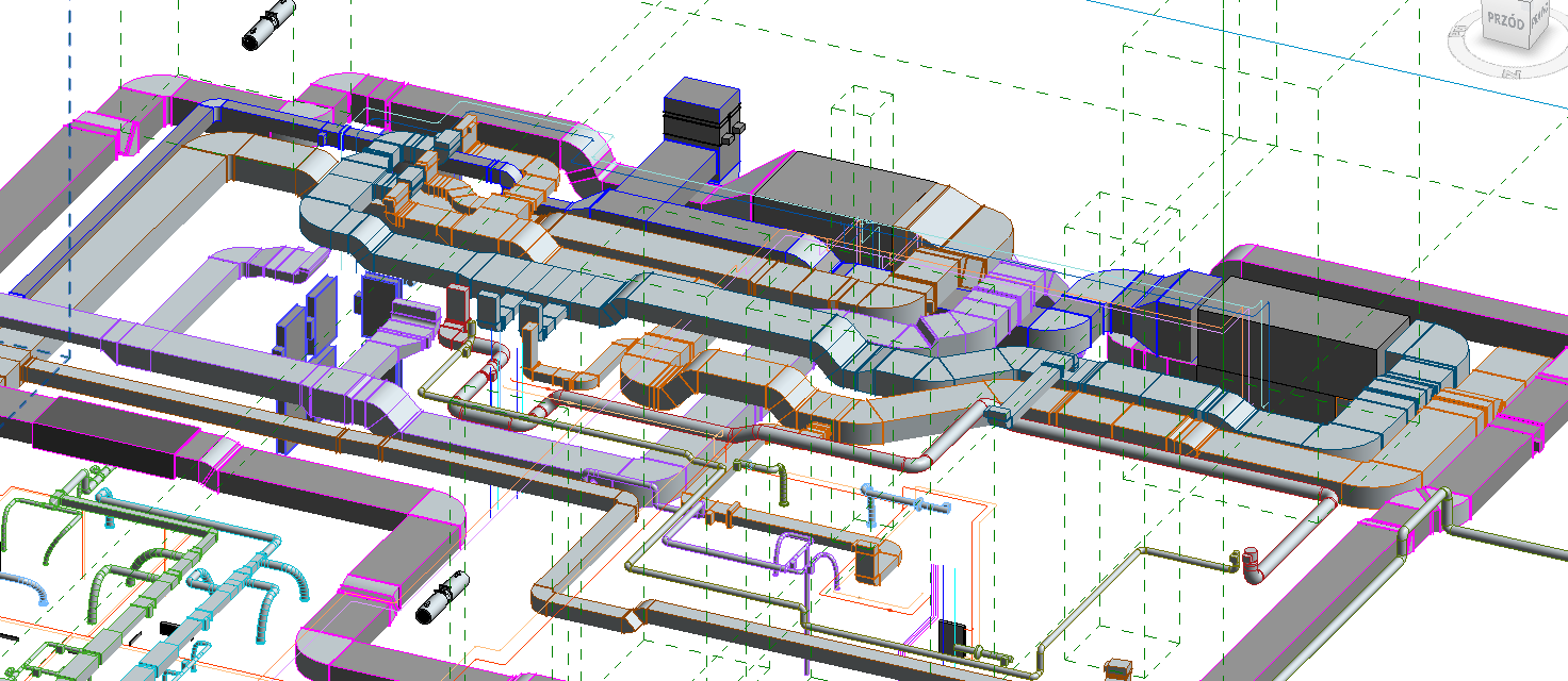 Projektowanie instalacji HVAC-R w Revit 3D - APL TECH